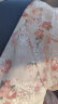 lagogo拉谷谷蕾丝V领雪纺衫女夏季新款甜美碎花短袖上衣泡泡袖 混色(Y0) 160/M/38 晒单实拍图