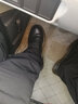 百丽复古粗跟马丁靴男休闲工装风机车短靴加绒92267DD0 黑绒里(6孔) 41 (255mm) 实拍图