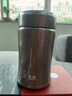 希诺（heenoor）保温杯男女士高档商务办公泡茶杯带茶漏大容量潮流时尚便携水杯子 深栗色-240ml【304不锈钢内胆】 实拍图