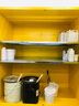 华盼防爆柜危险品储存柜化学品安全柜防爆箱实验室试剂柜电池存放柜 110加仑黄【双人双锁双层加厚】 实拍图