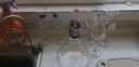 格娜斯 红酒杯套装家用醒酒器红酒高脚杯欧式杯架葡萄酒杯酒具高档轻奢 水晶红酒杯6只400ml+瀑布醒酒器 实拍图