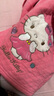 Hello Kitty女童睡衣纯棉大童套装夹棉秋冬居家加厚保暖宝宝儿童家居服 3层夹棉A西瓜红513084 130CM适合125-135 实拍图