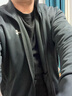 安德玛（Under Armour）官方 外套男 25秋新款透气快干防风户外跑步梭织连帽运动休闲夹克 【Storm防泼水面料】主推款/黑色 2XL (建议体重：约170-190斤) 实拍图