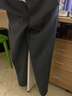 佐优品坠感小西裤男九分裤子韩版潮流修身小脚休闲长裤秋冬季直筒西装裤 (自由搭配)+2件(请留言 加绒 32 建议130-140斤内 实拍图