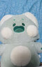 现货嘟嘟喵公仔玩偶嘟嘟猫娃娃毛绒玩具生日礼物抱枕睡新款艾斯德布娃娃送闺蜜女友老婆 嘟嘟猫-抹茶绿（升级2.0细腻亲肤绒） 大号90cm 实拍图