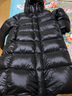 高梵黑金鹅绒服先锋2.0八格长款羽绒服男女同款冬季品牌情侣加厚外套 黑色【男女同款】 2XL 【170-180斤 匈牙利鹅绒328g】 实拍图