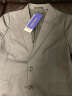 罗蒙西服套装女士职业装修身单西正装商务面试工作通勤西装外套 灰色 晒单实拍图