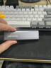 联想（Lenovo）512GB 移动硬盘固态(PSSD)Type-c USB3.1接口 手机直连 ZX1 灰色 实拍图