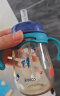 日康（rikang）吸管奶瓶 宝宝宽口奶瓶 PPSU带手柄240ML N1061-1 红色 晒单实拍图