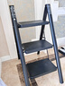 创硕 梯子家用梯折叠梯小梯子梯凳花架梯 平头黑金刚花架梯三步梯 实拍图