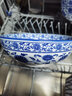 陶玲珑 青花瓷大碗水煮鱼盆酸菜鱼碗青花瓷餐具 大汤碗面碗冒菜碗超市酱菜展示盆 9英寸23cm 实拍图