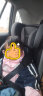 贝蒂乐汽车儿童安全座椅0-4-12岁宝宝车载安全椅可坐躺折叠便携增高垫 酷银黑 实拍图