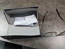依视路（ESSILOR） 新款商务男镜架时尚镜框女配依视路镜片近视定制眼镜网上配镜 金属-全框-2023BK-黑色 镜框+依视路A4防蓝光1.60现片 实拍图