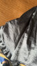 南极人睡衣男士睡衣男夏季冰丝短袖短裤宽松可外穿家居服套装灰2XL 晒单实拍图