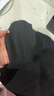 森马（Semir）100%美利奴纯色羊毛衫女2024冬新款半高领正肩气质打底衫可机洗 黑色调00499 XS /150/76A【宽松版，建议拍小一码】 实拍图
