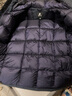 君羽反季羽绒服男中长款800高蓬松度白鹅绒连帽加厚防水鹅绒服 深蓝色 XL （推荐156-170斤） 实拍图