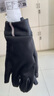 迪卡侬手套秋冬季男女跑步健身骑行保暖运动全指五指（新老款随机发货） 黑色 L 实拍图