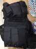 丹比诺战术背心6094多功能作战马甲MOLLE拓展迷彩轻量真人CS插板防刺服 黑色丨带前后插板 实拍图
