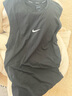 耐克NIKE男运动速干背心 圆领无袖 柔软舒适打底衫FB7915-010 黑白XL 实拍图