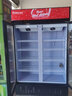 维仕美饮料柜展示柜冷藏柜立式商用冰柜冰箱啤酒水饮料便利店单门双门超市展示柜鲜花水果蔬菜保鲜柜商场 升级大双门下压机【红黑】 豪华风冷无霜数显款 实拍图