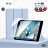 唯少 iPad mini2/3/1保护套7.9英寸苹果平板电脑迷你第2代保护壳三折防摔智能休眠皮套 白冰蓝【智能休眠皮套】+品牌钢化膜 ipadmini3/2/1【7.9英寸】 实拍图