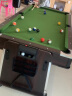 SZX成人标准四合一游戏桌家庭商用台球乒乓球冰球室内黑八球厅娱乐桌 7尺4合1-213*111*81cm-棕桌+绿布 晒单实拍图
