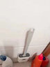 胖景品硅胶马桶刷套装免打孔挂式洗马桶刷胖景品 月光白马桶刷一个 实拍图