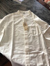 MUJI 男式 新疆棉 法兰绒 立领衬衫 19AC775 白色 M 实拍图