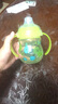 努比（Nuby）儿童学饮杯婴儿童水杯吸管杯 带手柄宝宝水壶防漏水杯带重力球 红色 实拍图