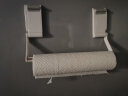 SP SAUCE 厨房用纸架冰箱纸巾架磁铁卷筒纸架保鲜膜收纳架壁挂置物架 一套装 实拍图