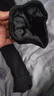 红蜻蜓休闲裤女春季女装加绒裤子女哈伦裤加厚女士保暖棉裤运动卫裤 黑色加绒 L 实拍图
