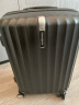 新秀丽（Samsonite）行李箱时尚竖条纹拉杆箱旅行箱黑色20英寸登机箱GU9*09001 晒单实拍图