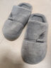 惠夫人棉拖鞋男居家厚底冬季保暖室内家用情侣宿舍秋冬月子毛拖鞋女 秋风 深灰 44-45码(适合43-44码穿) 实拍图