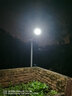 烁室（SUOSHI）太阳能照明灯户外道路太阳能路灯户外庭院灯新农村防水高亮照明灯 10000W人体感应一体路灯头+挑壁 实拍图