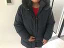 雅鹿雅鹿羽绒服女新款冬季60岁奶奶外套狐狸毛领脱卸帽XWJ 高级灰 3XL 180（建议130-145斤） 实拍图