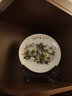 景鑫景德镇陶瓷器中式花瓶摆件客厅插花玄关酒柜办公室装饰工艺品瓷盘 山川秀色三件套（配全套底座） 实拍图