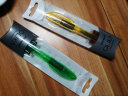 慕那美（monami）OLIKA透明彩色小钢笔0.5mm学生用练字书写钢笔套装 绿色02099 实拍图