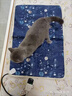 宠物电热毯防水耐咬宠物电热垫防抓狗狗猫咪猫用智能定时防漏电 蓝色30*30圆形三档控温 （送-防咬管）防水防漏电 实拍图