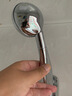 QINNU高品质精铜体增压淋浴花洒喷头加压粗大孔出水洗澡淋雨沐浴 全铜体增压花洒+1.5米防爆管 实拍图