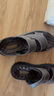 卡帝乐鳄鱼凉鞋男真皮夏季2025新款防臭沙滩鞋男士休闲开车鞋防滑凉拖鞋防水 棕色 45 实拍图