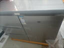 尊贵（ZUNGUI） BCD-210CV 210升 卧式冰箱家用抽屉柜式小型双门橱柜式嵌入式矮电冰箱 酷金 实拍图