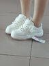 回力女鞋厚底板鞋小白鞋百搭运动鞋  米/粉 40 实拍图