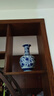loyo景德镇花瓶青花瓷摆件瓷器工艺品新中式仿古陶瓷博古架装饰品瓷瓶 缠枝莲赏瓶+匠心打造 实拍图