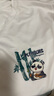 真维斯（JEANSWEST）冰丝速干短袖t恤男夏季简约百搭宽松凉感T男士透气吸汗运动半袖衫 白色 愉快熊猫_K L 【品牌精选】 实拍图