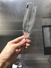 格娜斯 水晶香槟杯高脚杯套装红酒杯起泡酒杯结婚礼物鸡尾酒甜酒杯对杯 竖笛款 4支装 130ml 实拍图