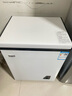 冰熊冰柜家用小型冰柜73L一级节能低噪小冷柜以旧换新冷冻冷藏柜食品保鲜小冰箱 139L 象牙白【减霜 单门】 实拍图