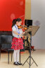 克莉丝蒂娜（Christina）手工实木小提琴初学入门考级进阶儿童成人大学生专业乐器v04 V04新款亮光 1/2身高130cm以上 实拍图