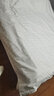 卡玛奴  五星级全棉宾馆四件套纯棉白色酒店床上用品缎条加厚套件可定制 全棉加密加厚耐洗耐磨柔软舒适 40支 38牙床单款 2.0米床四件套 床单款 用240*220被芯 实拍图