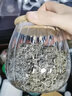 WELLMEET茶叶储存罐密封罐储茶罐装花茶玻璃罐装糖的罐子密封防潮 花瓣玻璃茶叶罐（圆形） 实拍图