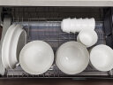 红牡丹 纯白骨瓷餐具陶瓷碗盘碟白色泡面碗家用米饭碗中式釉下彩碗筷 纯白12英寸鱼盘 实拍图
